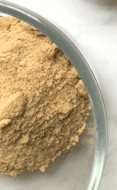 Brown sugar in a bowl